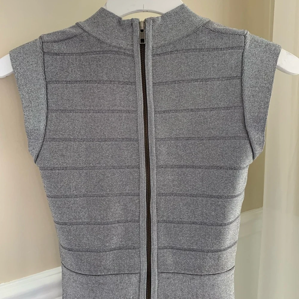 French connection size 2 metallic mini dress - Picture 11 of 16